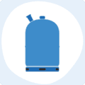 Diagram of an oxygen tank Diagram of an oxygen tank