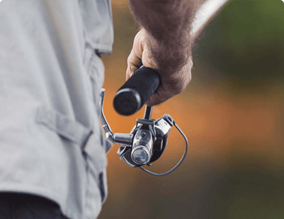 Man fishing Man fishing